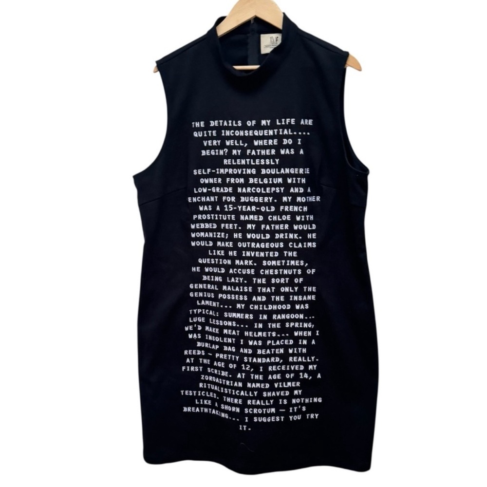 Fashion Brand Company Dr. Evil Monologue Dress